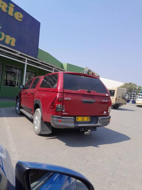 KATIMA MULILO, 20 January 2025 - The Toyota double cab that is allegedly to have been rented out has not yet been recovered. (Photo: Contributed) NAMPA