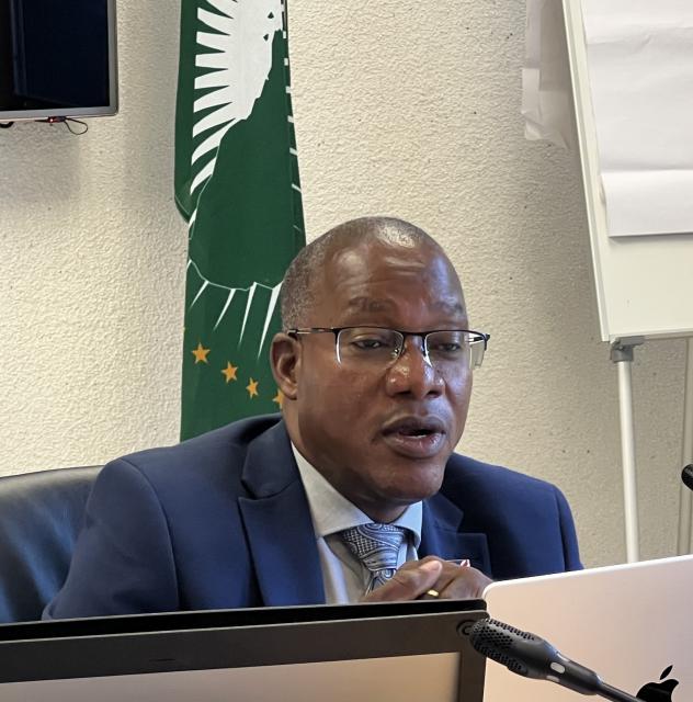 WINDHOEK, 24 January 2025- Executive Director of the Ministry of Health and Social Services, Ben Nangombe. (Photo by: Linea Dishena) NAMPA