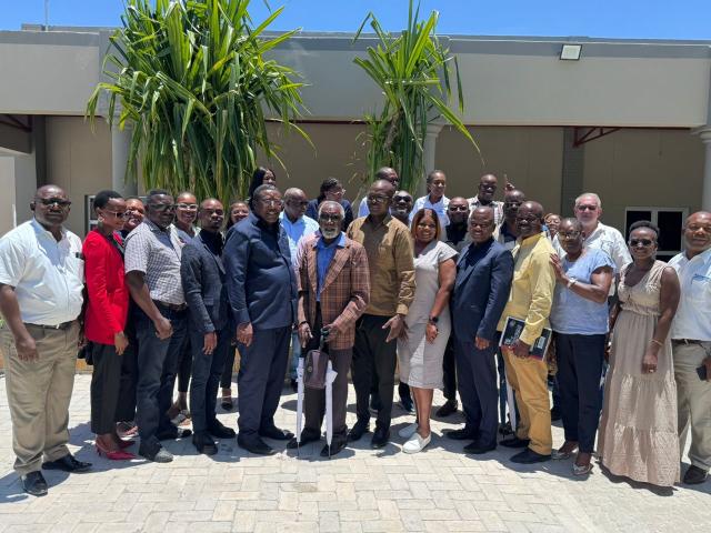 ONDANGWA, 29 January 2025 - Stakeholders, including government officials, traditional leaders, water consumers, and technology partners, during an engagement held in Ondangwa on Wednesday.  (Photo contributed)