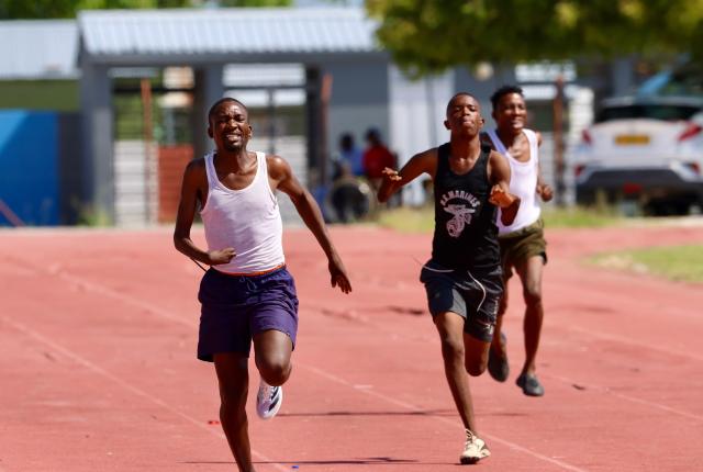 OSHAKATI, 08 February 2025 - Para-athletes while in action during the 2025 edition of the Namibia Paralympic Committee (NPC) national games at the Oshakati, Independence Stadium.  (Photo by: Hesron Kapanga) NAMPA