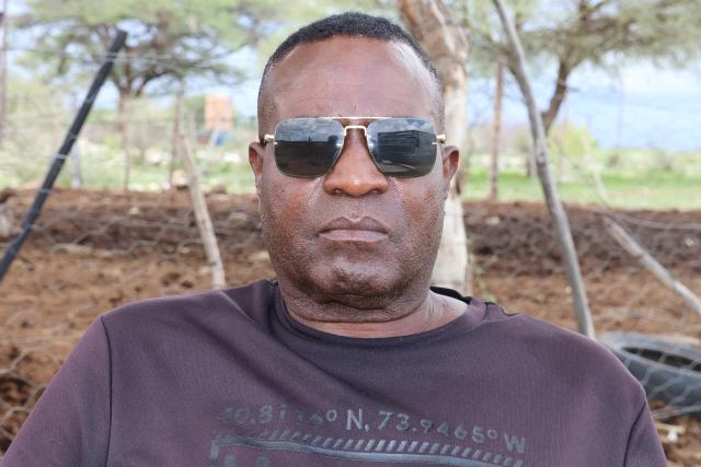 OTJIWARONGO, 12 February 2025 - The 62-year-old Daniel Bravo Steven, a member of the security and military protection officers who guarded the late Founding President, Dr Sam Nujoma in exile and after Independence. (Photo by: Mulisa Simiyasa) NAMPA