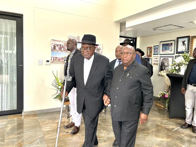 WINDHOEK, 14 FEB (NAMPA)- Former President, Hifikepunye Pohamba. (Photo by: Eba Kandovazu)