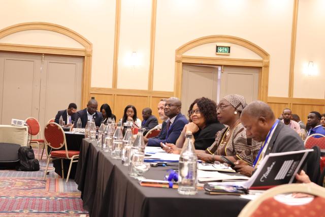 WINDHOEK, 12 March (NAMPA)- Deputy Minister of Gender, Bernadette Jagger pictured with the deputy minister f education, Faustina Caley and other dignitaries. (Photo by Eba Kandovazu)