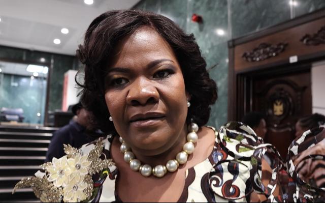 WINDHOEK, 23 March 2025- Deputy Minister of Urban and Rural Development, Eveline !Nawases-Taeyele. (Photo by: Linea Dishena) NAMPA 