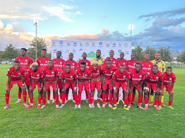 GOBABIS, 26 March 2025 - Gobabis-based Young African FC are ready to take on African Stars in the MTC Maris Cup final on Saturday. (Photo: Contributed) NAMPA 