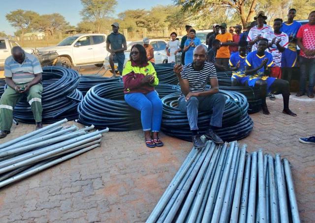 GOBABIS, 30 April 2025 - The Omaheke Regional Council donates goods worth N.dollars 230 948.72 to the community of Gobabis ( Photo: Contributed) NAMPA 
