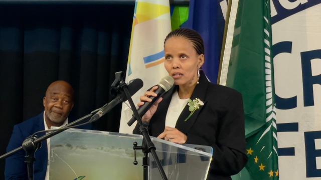 LÜDERITZ, 01 May 2025 - ||Kharas governor, Aletha Frederick. (Photo: contributed) NAMPA