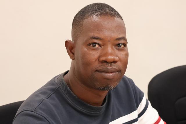 OTJIWARONGO, 08 May 2025 - The Popular Democratic Movement (PDM) candidate in the upcoming by-election of the Otjiwarongo Constituency, Ernst Muraranganda. (Photo by: Mulisa Simiyasa) NAMPA