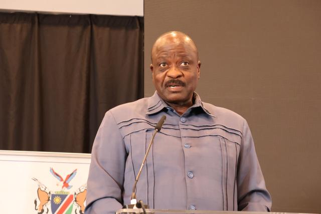 WINDHOEK, 20 May 2025 - Secretary General of the National Union of Namibian Workers Job Muniaro (Photo: Andreas Thomas) NAMPA