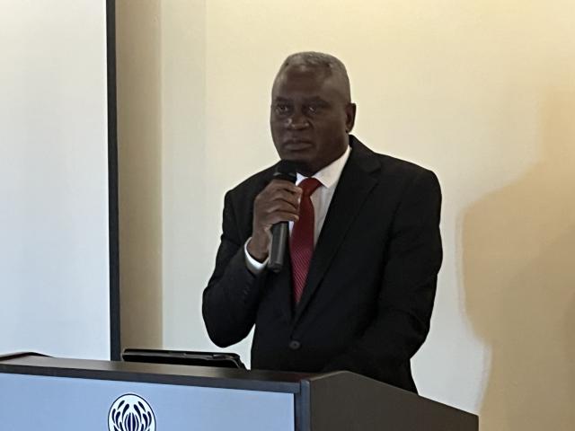 WINDHOEK, 21 May 2025 - Executive Director of the Ministry of Health and Social Services, Penda Ithindi at the National Rehabilitation and Assistive Technology Strategic Planning Workshop in Windhoek. (Photo by: Justina Shuumbwa) NAMPA