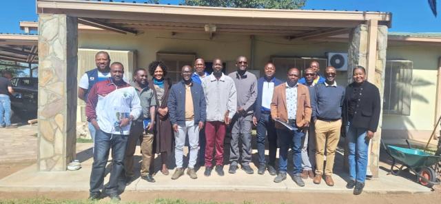 NKURENKURU,22 May 2025- The Kavango West Regional Council, in collaboration with the Namibia Industrial Development Agency (NIDA) had a meeting at Kavango Cattle Ranch in Mangetti Farm on Thursday.
(photo: Lylie Joel)
NAMPA