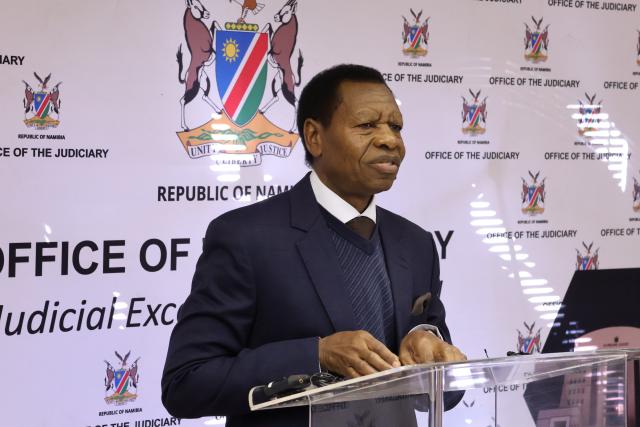 WINDHOEK, 03 June 2025 - Chief Justice Peter Shivute (Photo: Andreas Thomas) NAMPA