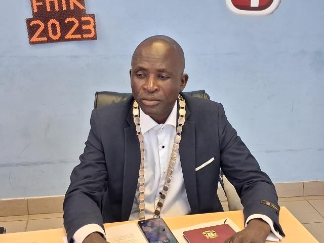 OPUWO, 13 JUNE 2025 - Kasipo Kakondo was elevated from the deputy mayor post to the mayor position of Opuwo after being elected unopposed Friday. (Photo by: Uakutura Kambaekua) NAMPA.