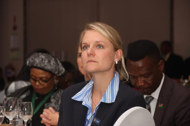 WINDHOEK, 18 June 2025- Director of External Affairs at the Association of Commonwealth Universities, Beth Button, pictured during the Commonwealth Business Summit in Windhoek. (Photo by: Hesron Kapanga) NAMPA 
