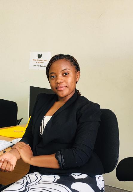 WINDHOEK, 23 June 2025 - Student Union of Namibia's National Executive for Gender and Social Welfare, Frieda Iimene. (Photo: Contributed) NAMPA