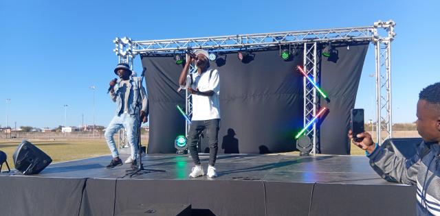 MARIENTAL, 21 June 2025 (NAMPA) - A musician performing at the World Music Day hosted at the Mariental showgrounds on Saturday.
(Photo: Charmaine Boois) NAMPA