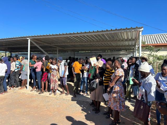 OPUWO, 08 MAY 2025 - Rising youth unemployment (43.2 per cent) in Kunene concerns regional leaders, prompting them to find solutions. (Photo by: Uakutura Kambaekua) NAMPA. 
