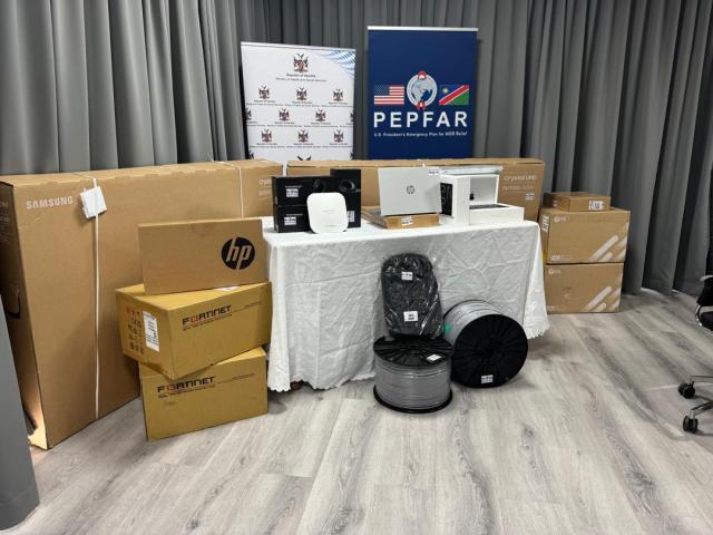 WINDHOEK, 26 JUN 2025 - Equipment donated to the Ministry Health and Social Services from the US government. (Photo: Contributed) NAMPA