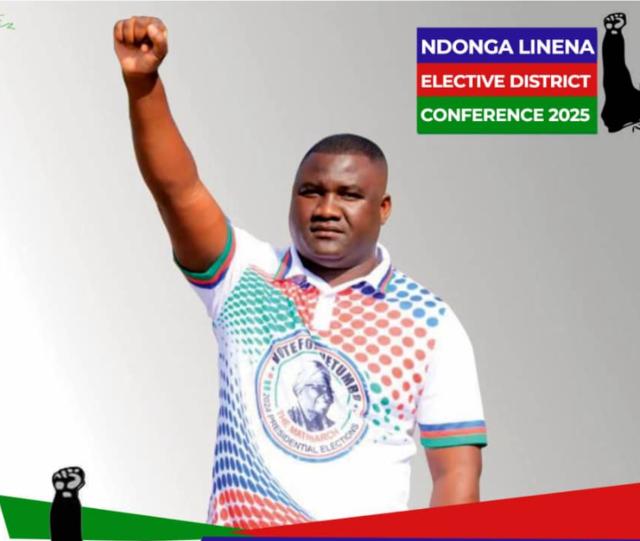 Swapo Party Youth League regional secretary in the Kavango East Region, Anselm Marungu. (Photo: Contributed)