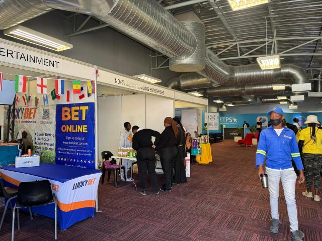 ONDANGWA, 01 July 2025 - Local companies showcasing their products during the Ondangwa trade fair and  business expo on Tuesday. 