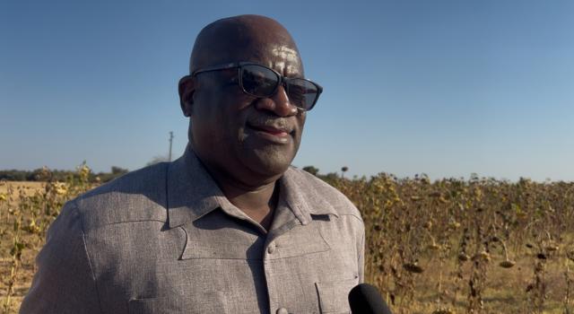SHITEMO, 30 June 2025 - Governor of the Kavango East Region Hamunyera Hambyuka. (Photo by: Sawi Hausiku) NAMPA 