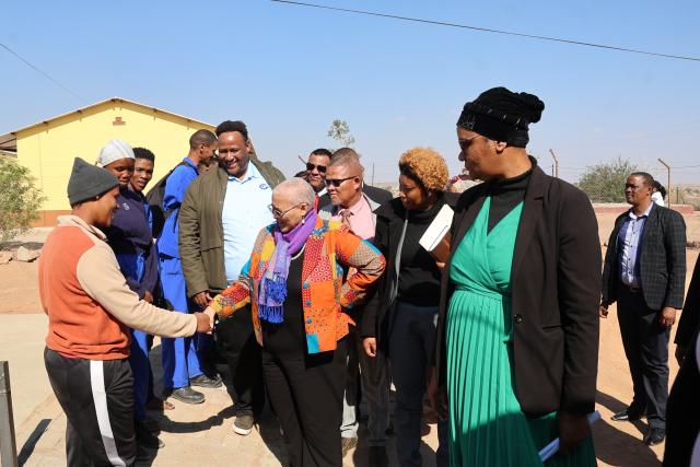 MARIENTAL, 03 July 2025 (NAMPA) - The vice President, Lucia Witbooi officially launched the third call scholarship applications for youth from Hardap and //Kharas region in Gibeon on Wednesday.
(Photo: contributed)