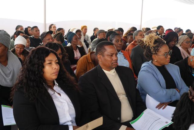 MARIENTAL, 03 July 2025 (NAMPA) - The vice President, Lucia Witbooi officially launched the third call scholarship applications for youth from Hardap and //Kharas region in Gibeon on Wednesday.
(Photo: contributed)