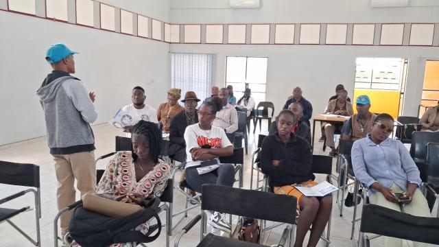 OPUWO, 02 JULY 2025 - The ECN has commenced preparations for the watershed regional council and local authority election scheduled for November in Opuwo, Kunene region. (Photo by: Uakutura Kmabekua) NAMPA.