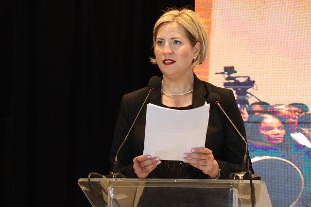 WINDHOEK, 05 July 2025 - FNB Namibia Head of Enterprise Banking, Connie-Marlene Theyse. (Photo by: Eba Kandovazu) NAMPA
