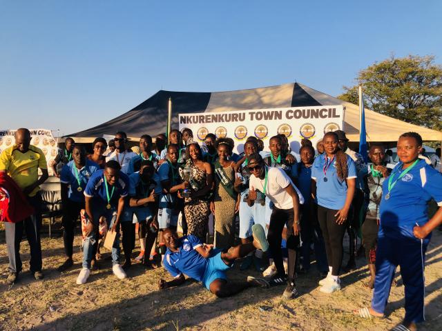 NKURENKURU, 06 July 2025- The KK United team won the Nkurenkuru Mayoral Cup Tournament on Sunday, after beating Chief Sitentu on Penalties.

(Photo: Lylie Joel)
NAMPA
