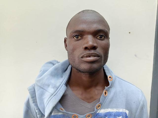 KAHENGE, 14 July 2025- The 27-year-old , Ambrosius Mathias Muyeu, a suspect in connection with a double murder that occurred at Kayeura village on Friday, 11 July 2025, made his first appearance before the Kahenge Periodical Court on Monday, 14 July 2024.

(Photo: Contributed)
NAMPA