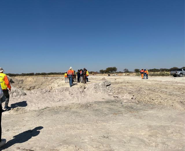 OMUNTELE, 16 July 2025 - The Oshikoto Governor Sakaria Kathindi is currently on a site familiarisation visit at the construction area for Engoyi- Omuntele road on Wednesday.