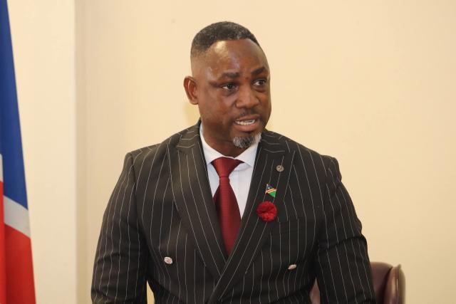 OSHAKATI, 16 July 2025 - Oshana governor Hofni Iipinge.