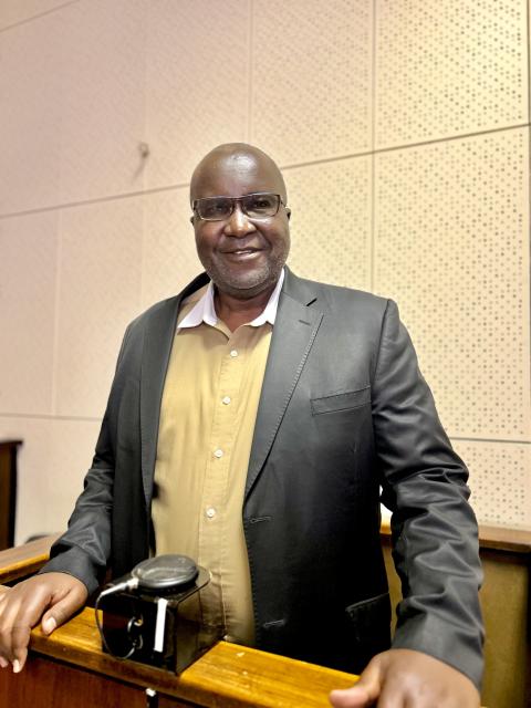 WINDHOEK, 16 JUL (NAMPA)- Mac-Albert Hengari. (Photo by Eba Kandovazu). NAMPA