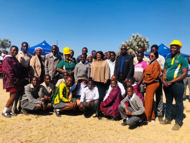 NKURENKURU, 17 July 2025- The Kavango West Governor, Verna Sinimbo officially officiated the Technical and Vocational Education and Training (TVET) Fair on Thursday in Nkurenkuru, Kavango West Region. 
(photo: Lylie Joel)
NAMPA