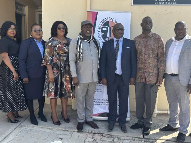 RUNDU, 21 July 2025 - Official opening of new regional Ombudsman office at Rundu. (Photo by: (Sawi Hausiku) NAMPA 