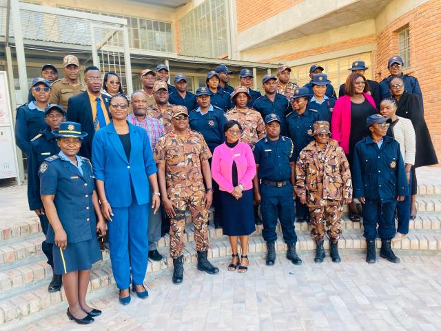 OSHAKATI, 22 July 2025 -Oshana police officer currently attending three day leadership training in Oshakati. (Photo: Maria David)NAMPA
