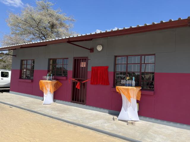 NKURENKURU, 21 July 2025- The new building that was donated by the Namibia Fish Consumption Promotion Trust to Ekondjo Primary School in Kavango West Region on Monday.

(Photo: Lylie Joel)
NAMPA