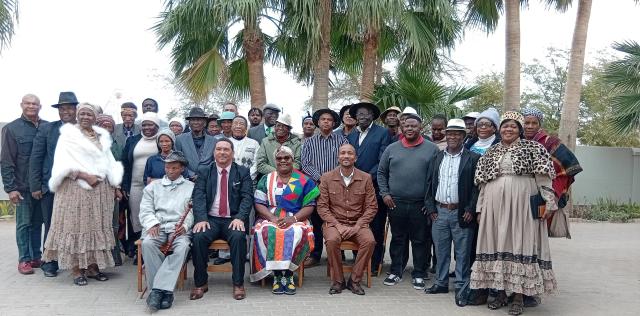 MARIENTAL, 28 July 2025 (NAMPA)- The Ministry of Urban and Rural Development is hosting a week-long Legal Framework Training workshop for traditional authorities, members of the Council of Traditional Leaders and Secretaries. The official opening kicked of on Monday in Mariental.
(Photo:Charmaine Boois) NAMPA 
