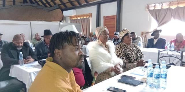 MARIENTAL, 28 July 2025 (NAMPA)- The Ministry of Urban and Rural Development is hosting a week-long Legal Framework Training workshop for traditional authorities, members of the Council of Traditional Leaders and Secretaries. The official opening kicked of on Monday in Mariental.
(Photo:Charmaine Boois) NAMPA 
