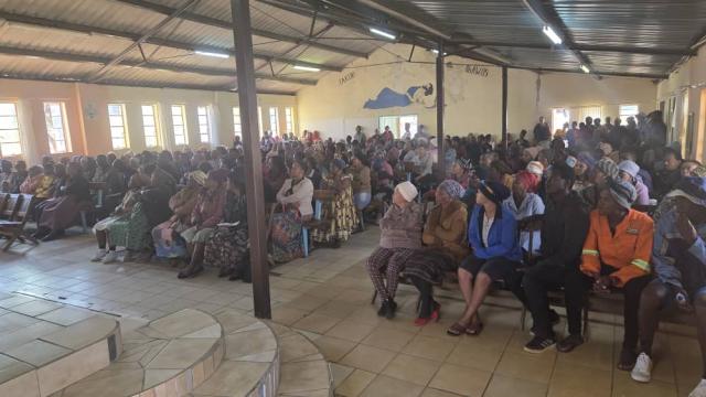 MARIENTAL, O1 August 2025 (NAMPA)- The Ministry of Finance are hosting an outreach program in the Hardap region as part of a nationwide awareness and consult the public on Namibia social grant reform system which started on the 28th of July until 04 August.
(Photo:contributed) NAMPA 