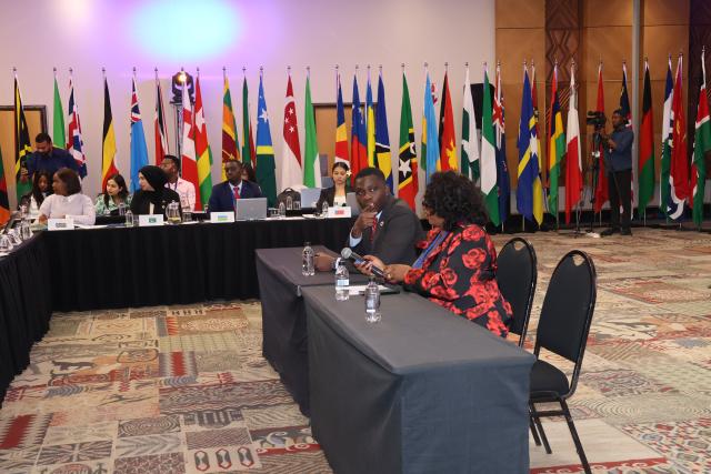 05 August- Delegates at the Commonwealth Youth dialogue in Windhoek. (Photo by Eba Kandovazu). NAMPA