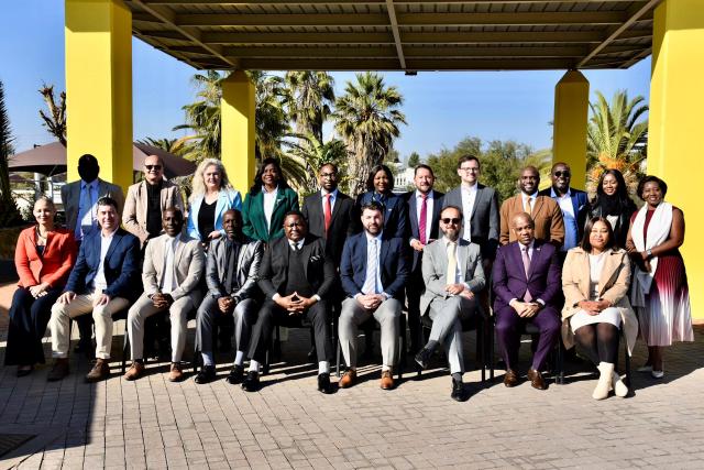 WINDHOEK, 05 AUGUST 2025 - Stakeholders at the launch of the EU funded Technical Assistance project titled: Support to the NTA in improving the TVET offer related to the Green Transition (Photo: Contributed) NAMPA 