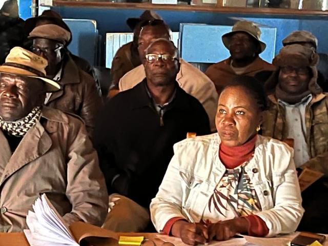 GOBABIS, 06 August 2025 - Ovambanderu leadership is attending training in Okamujenda (Photo: Contributed) NAMPA 
