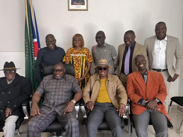 NKURENKURU, 07 August 2025- Minister of Urban and Rural Development, James Sankwasa, held consultative meeting with the Ukwangali Traditional Authority regarding the ongoing chieftainship dispute at Nkurenkuru Regional Council Office on Thursday.