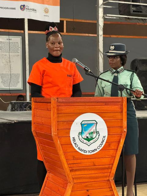 HELAO NAFIDI, 09 August 2025 -Paulina Nghipunya (35) an inmate serving 10 years at the Windhoek Female Correction for Murder. (Photo: Maria David)NAMPA