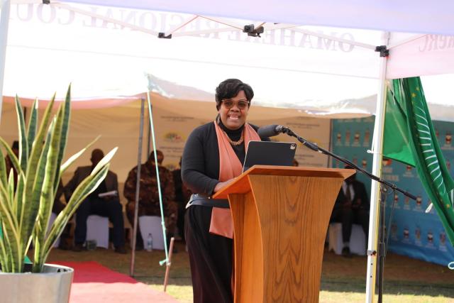 GOBABIS, 10 August 2025 - Evelyn Nawases-Taeyele, Deputy Minister of Urban and Rural Development. (Photo: Contributed) 