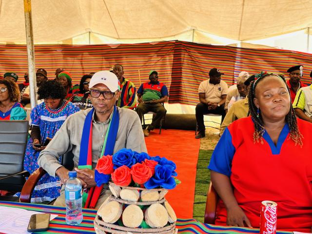 NKURENKURU, 09 August 2025- SWAPO Chairperson Sisa Namandje, gathered at SWAPO major party mobilization rally on  Saturday at the Nkurenkuru Expo Park.

(Photo: Lylie Joel)
NAMPA
