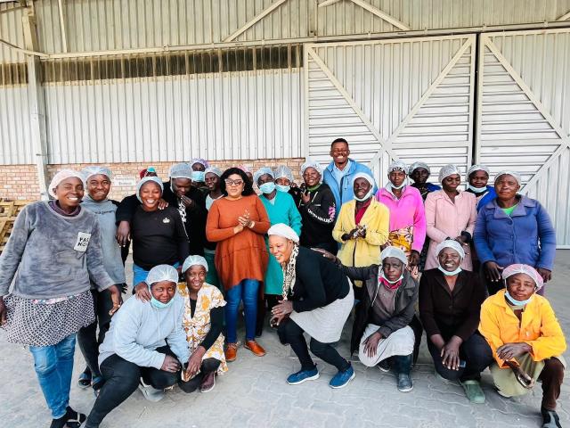 NKURENKURU, 13 August 2025-Kavango West Regional Governor Verna Sinimbo has commended the Sikondo Green Scheme for its innovative approach to agriculture and commitment to productivity during a familiarisation visit on Wednesday.

(Photo: Contributed)
NAMPA