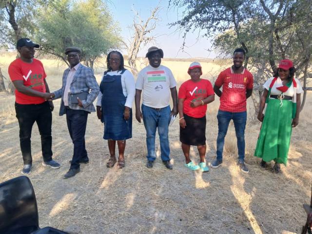 OPUWO, 11 August 2025 - The National Unity Democratic Organisation has shifted its attention to Kunene and Omusati in anticipation of the Regional Council and Local Authority elections set for November, as they presented their candidates for the upcoming elections. (Photo: Supplied) NAMPA.